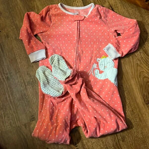 Fleece pjs girls 👧🏼 5t